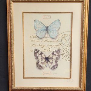 3 Butterfly Paintings
